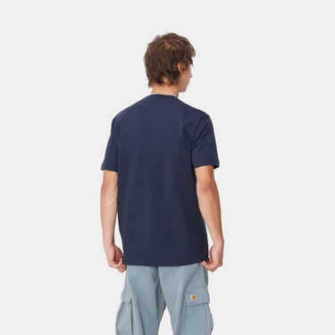 Тениска Carhartt WIP Fun Run Graphic Short Sleeve T-Shirt Синьо | I033986_9, 1