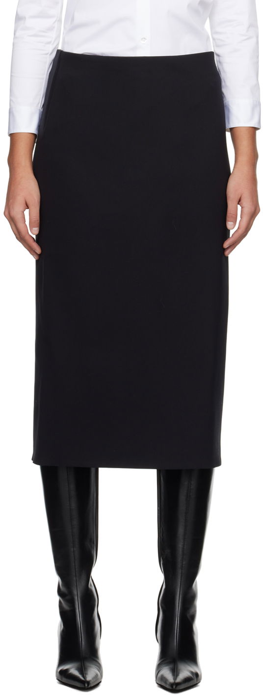 Пола The Row Midi Skirt Черно | 6713-K106, 0