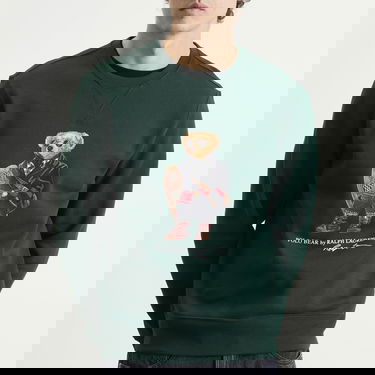Суитчър Polo by Ralph Lauren Holiday Bear Sweatshirt Зелено | 710981794001-GRN, 5