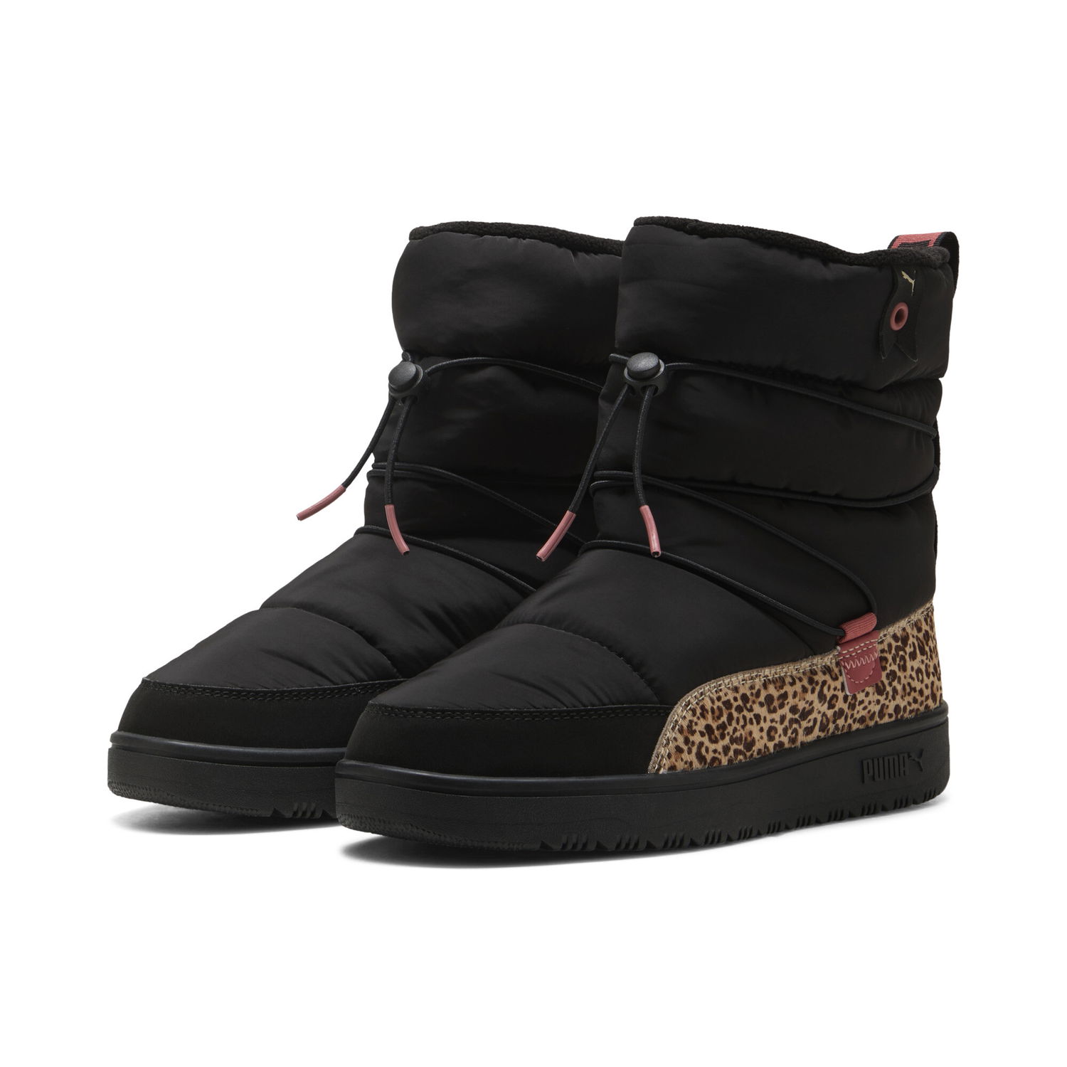 Кецове и обувки Puma Snowbae Animal Flair Boots Черно | 402654_01, 1
