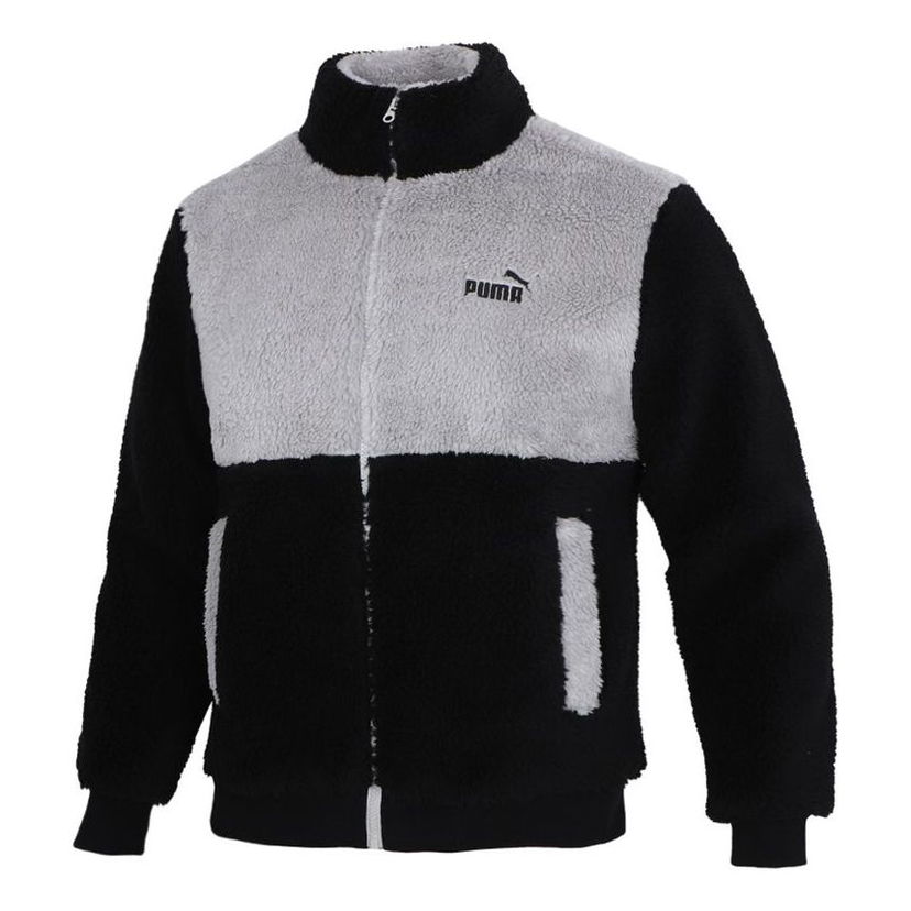 Пуловер Puma Colorblock Sherpa Full Zip Jacket Сиво | 848954-01