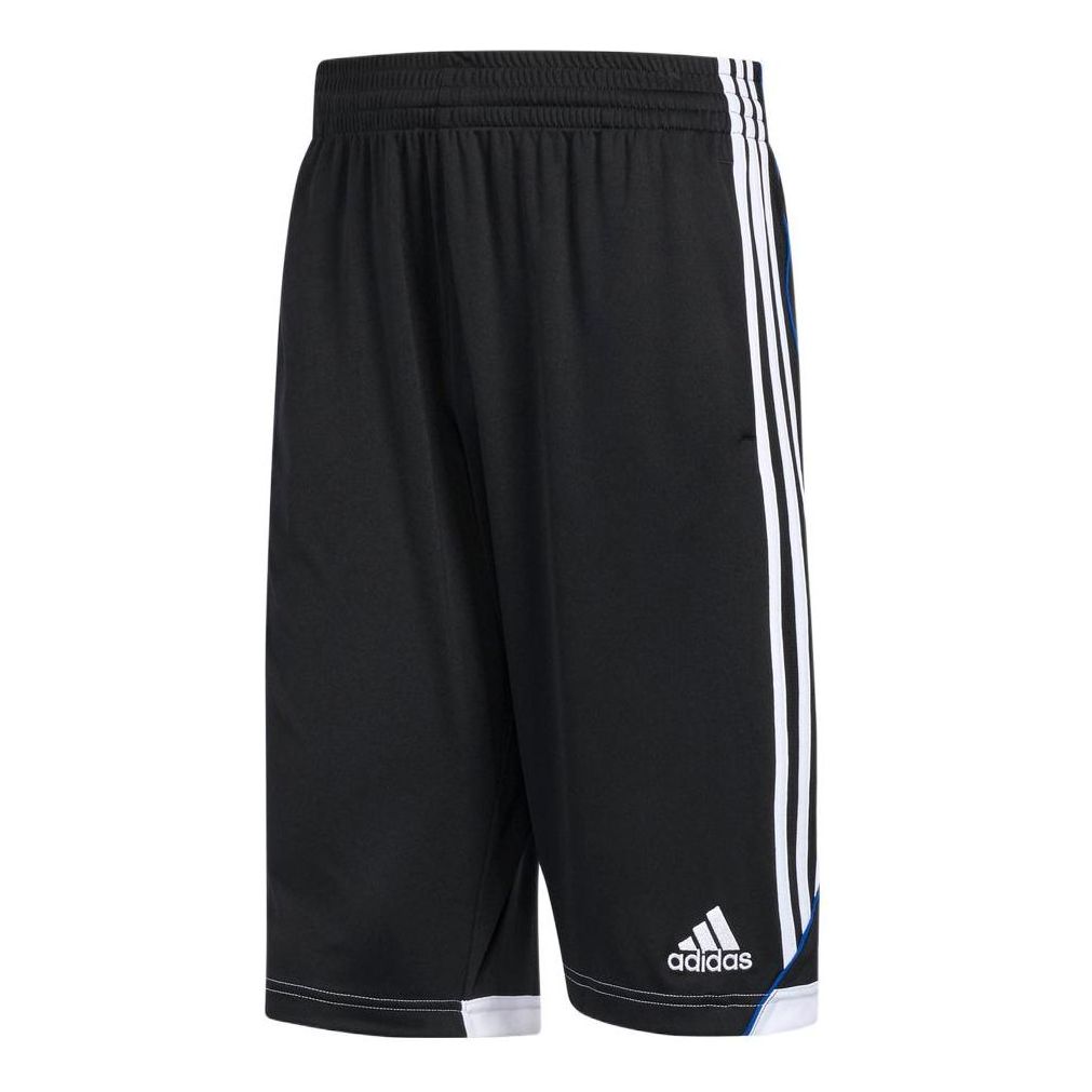 Къси панталони adidas Originals Side Stripe Basketball Shorts Черно | BQ9871, 0