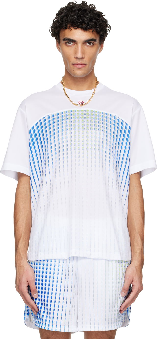 Casablanca Tennis Tech Short Sleeve T-shirt