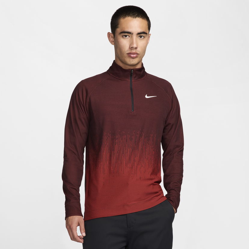 Тениска Nike Tour Dri-FIT ADV Бургунди | FD5833-626