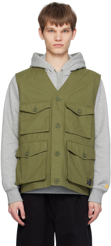 Жилетка Carhartt WIP Work In Progress Utility Pocket Vest Зелено | I032980, 0