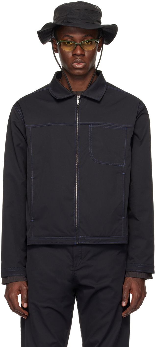 Яке AFFXWRKS Boxed Zip-Up Jacket Черно | SS24JK05, 0