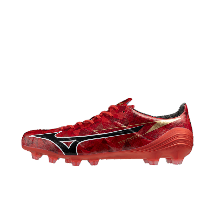 Кецове и обувки Mizuno Alpha II Elite FG Червено | p1ga2562-60