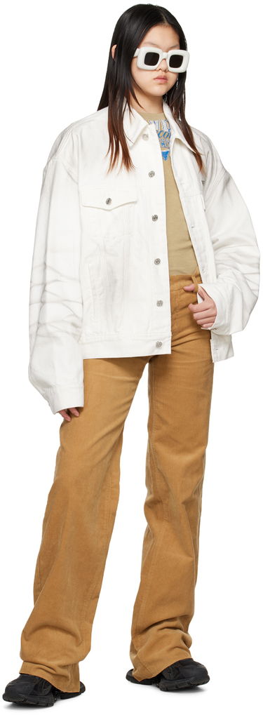 Панталони We11done We11done Wide Corduroy Trousers Кафяво | WD-PT3-22-287-W-CM, 3