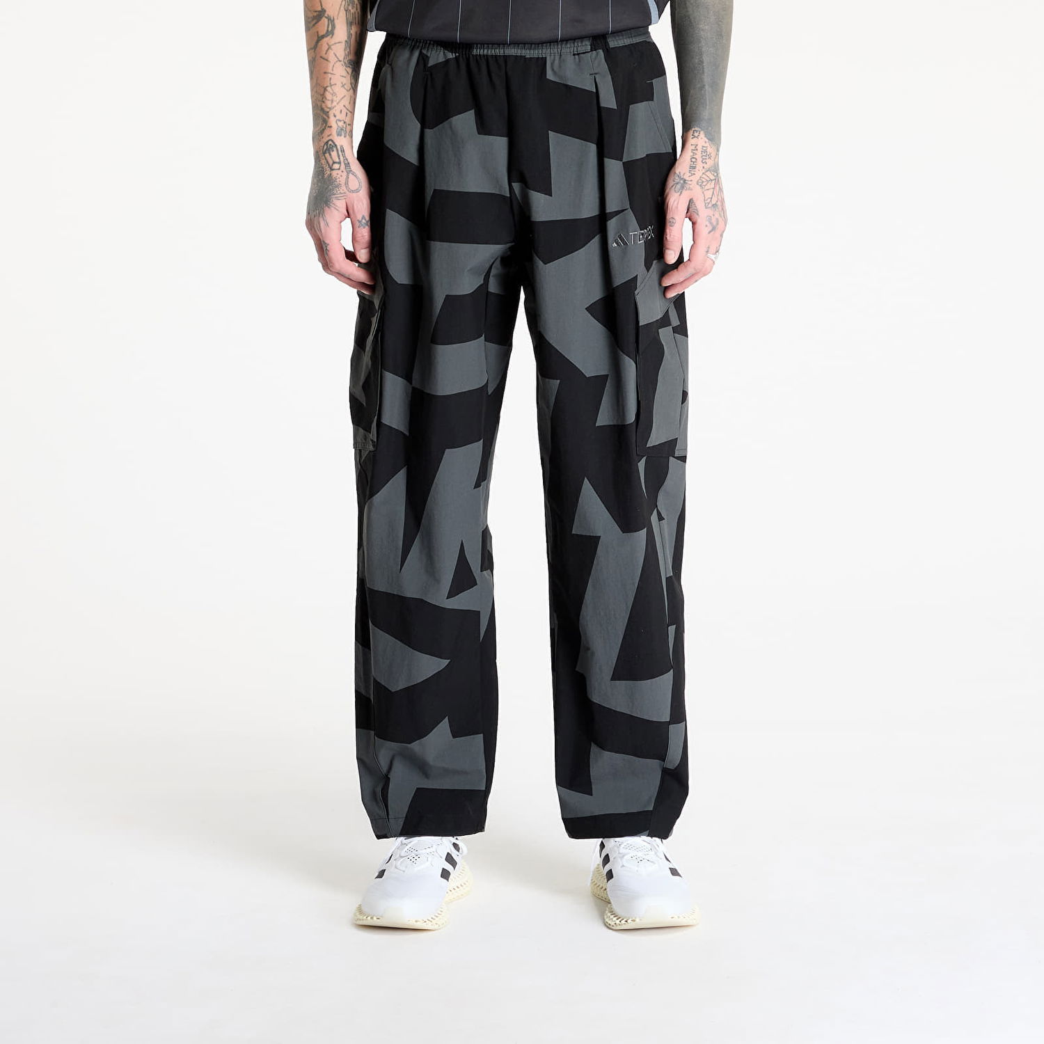 Карго панталони adidas Performance Terrex Xploric Printed Cargo Pants Черно | JF3716, 0