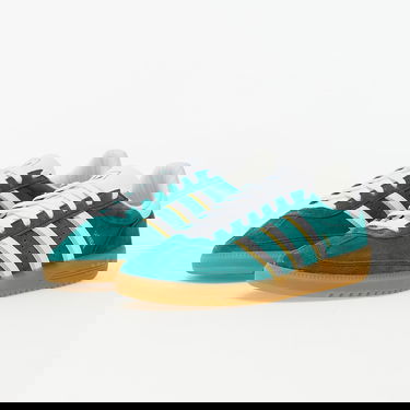 Кецове и обувки adidas Originals Hand 2 Collegiate Green/ Ftw White/ Mate Gold Черно | ID2114, 5