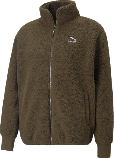 Суитчър Puma Puma Classics Sherpa Jacket Зелено | 535608-062, 0