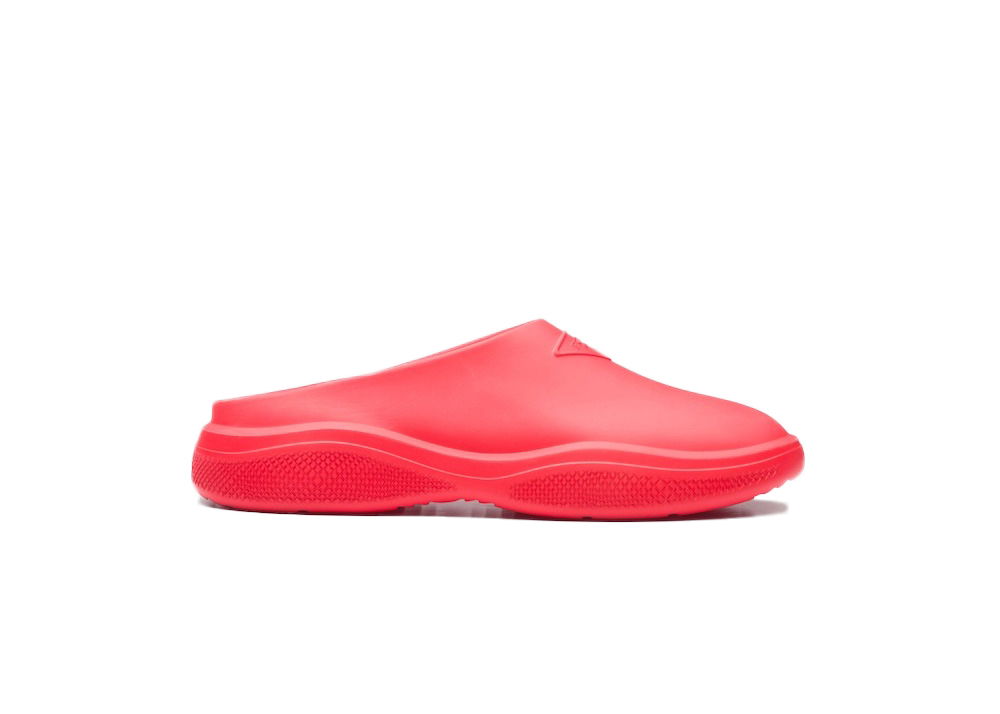 Кецове и обувки Prada Foam Rubber Mule 'Red' Червено | 2S2959_3LKD_F0011, 0