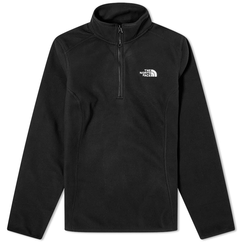Суитчър The North Face 100 Glacier Quarter Zip Fleece Черно | NF0A5IHNJK3, 0