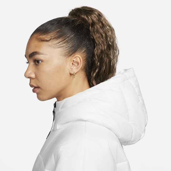 Пухо яке Nike Therma-FIT Repel Synthetic-Fill Hooded Jacket Бяло | DX1797-121, 1