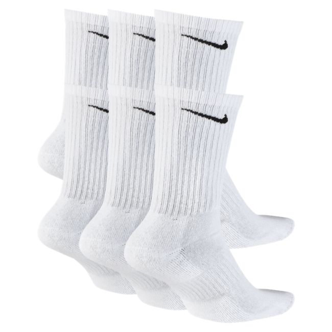 Чорапи Nike Everyday Cushioned Training Crew Socks Бяло | SX7666-100, 0