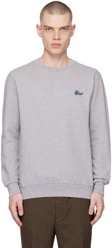 Пуловер Paul Smith Paul Smith Paint Splatter Sweatshirt Сиво | M1R-302S-HP3094-72, 0