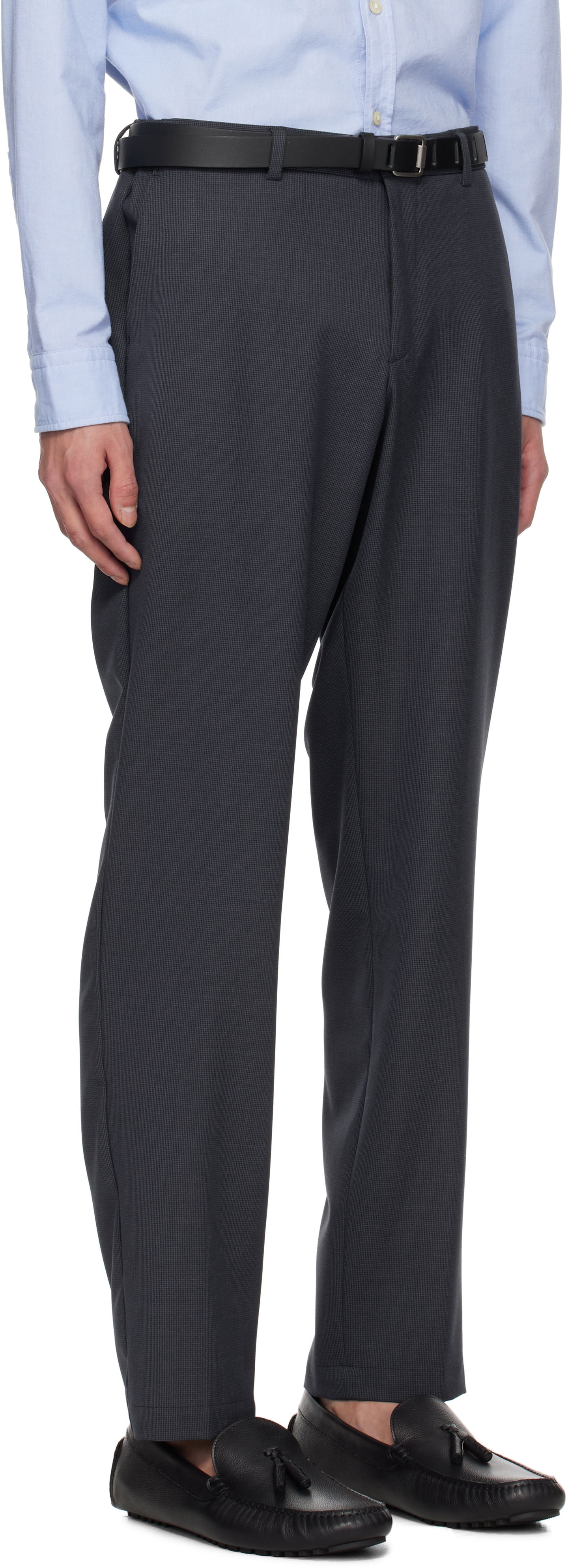 Панталони BOSS BOSS Houndstooth Dressletic Trousers Сиво | 50534613, 1