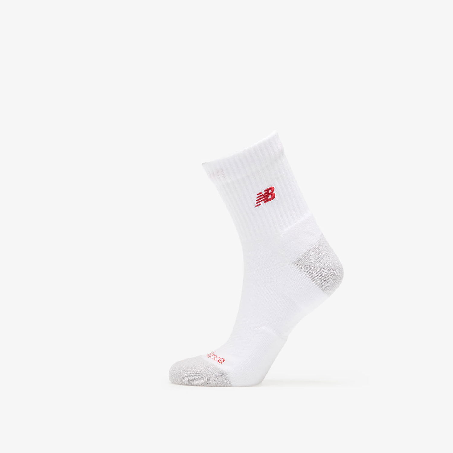 Бельо и чорапи New Balance Active Premium Crew Quarter Socks 2-Pack Бяло | LAS25304WT, 1