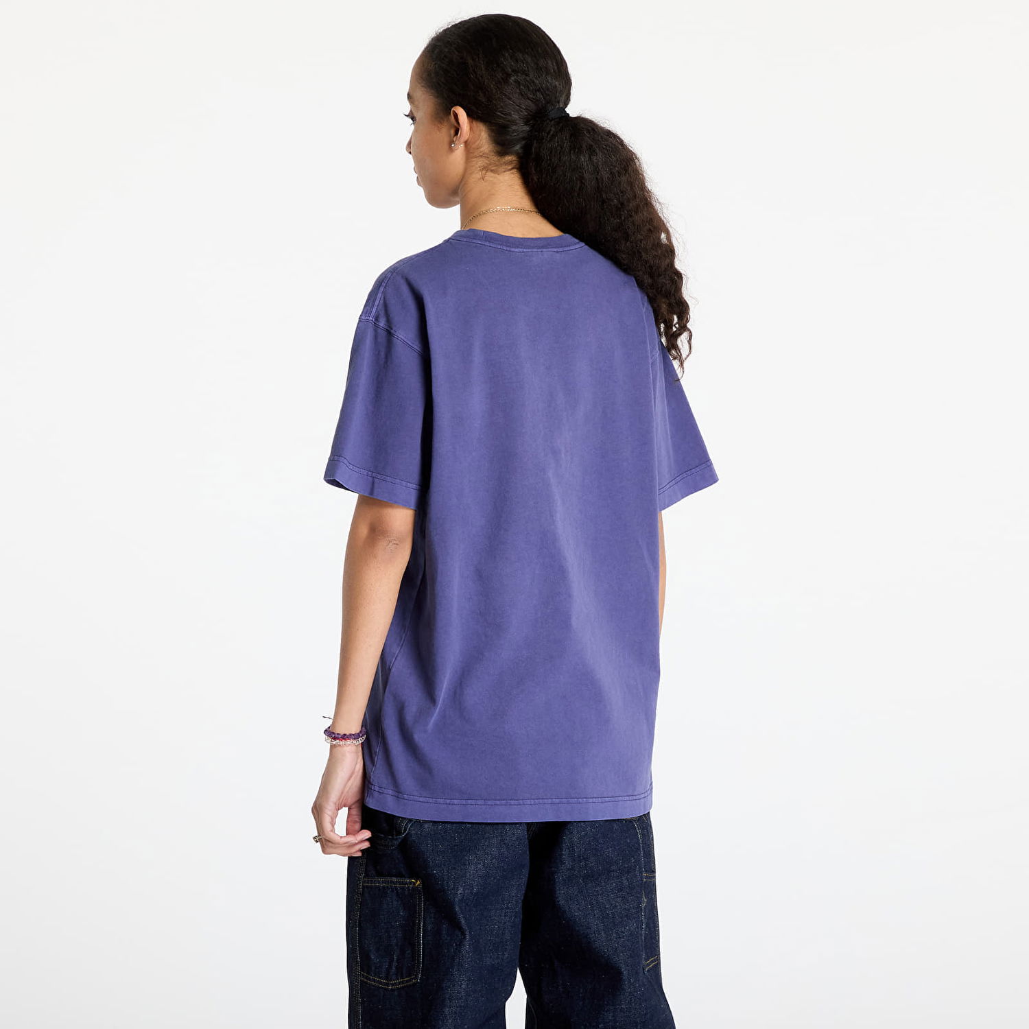 Тениска Carhartt WIP Short Sleeve T-Shirt Лилаво | I030780_2BZ_GD, 1
