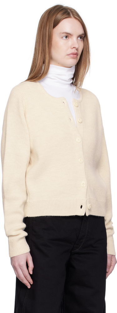 Пуловер LEMAIRE Lemaire Alpaca Cropped Cardigan Бежово | TO1411 LK1028, 1