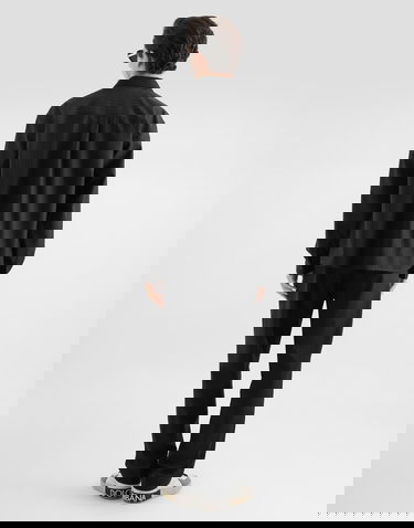 Панталони Dolce & Gabbana Collection Tailored Pinstripe Jogging Trousers Черно | GP1M2TFR2ZXS8051, 2