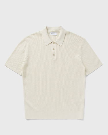 Поло тениска Edmmond Studios Sunset Knitted Polo Shirt Бяло | 125-20-04050, 1