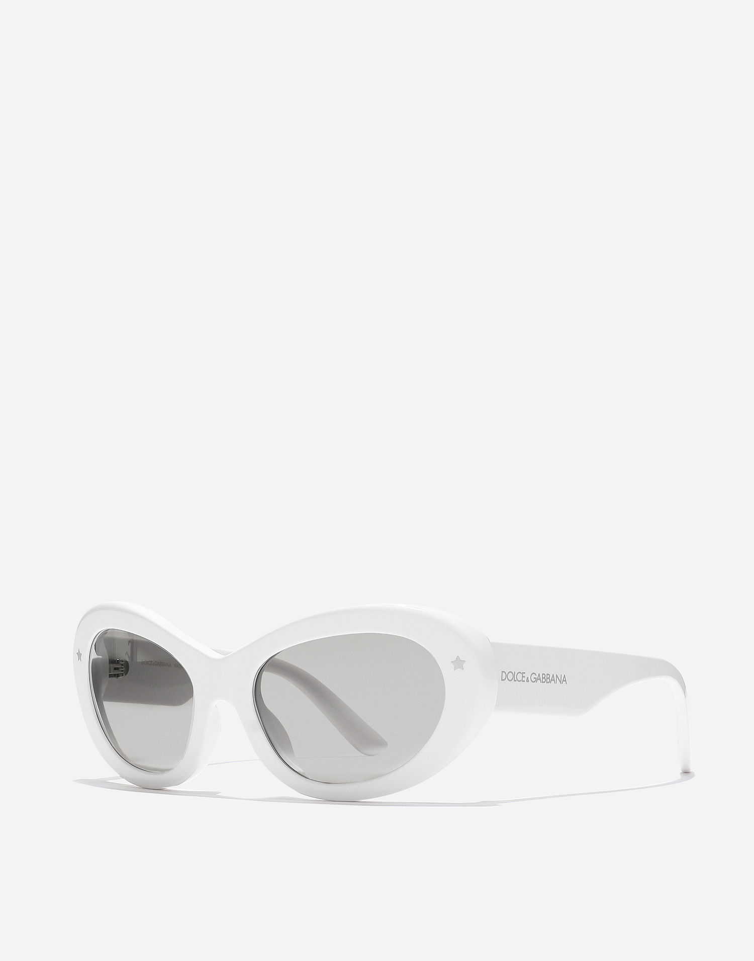Слънчеви очила Dolce & Gabbana Dolce & Gabbana DNA Oval Sunglasses Бяло | VG400PVP26G9V000, 1