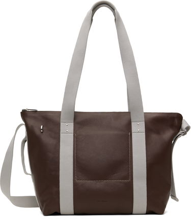 Голяма пазарска чанта Rick Owens Rick Owens Hollywood Trolley Tote Кафяво | RA01E0661 LCN, 0