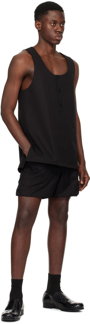 Потник We11done We11done Scoop Neck Tank Top Черно | WD-BL1-24-118-M-BK, 3