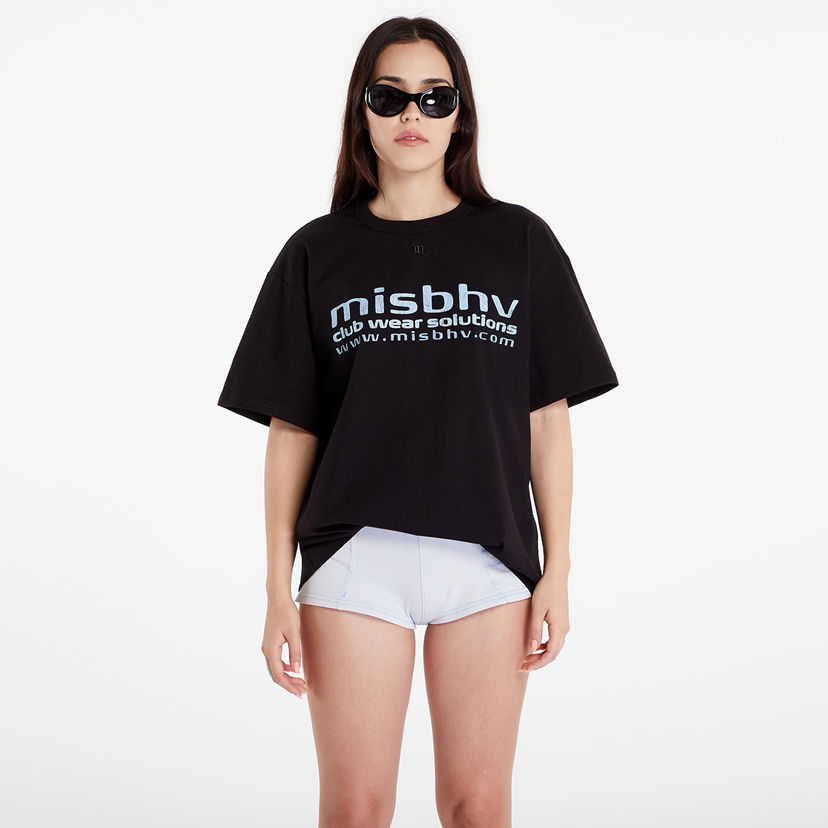 Тениска MISBHV Homepage T-Shirt UNISEX Black Черно | 241M118