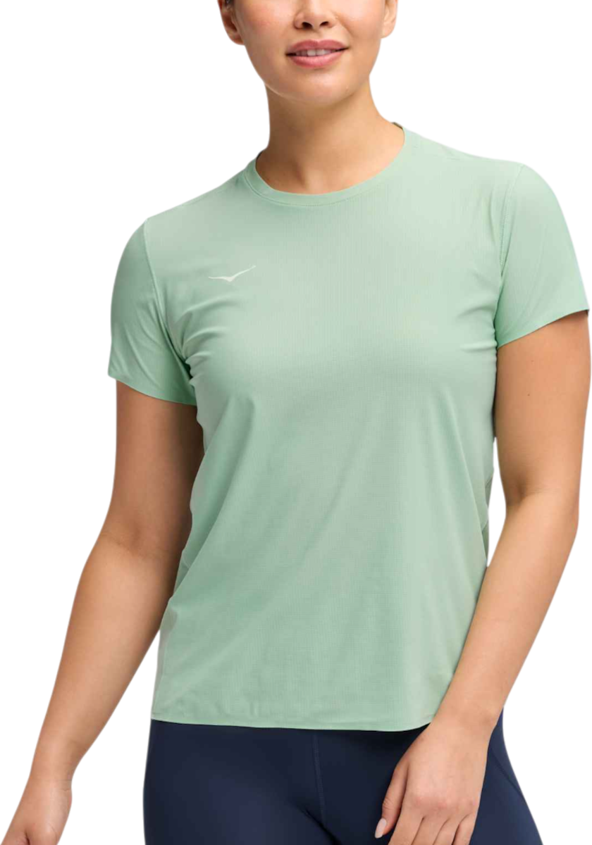 Тениска Hoka One One Hoka Airolite 2.0 Short Sleeve T-Shirt Зелено | 1175774-jade, 0