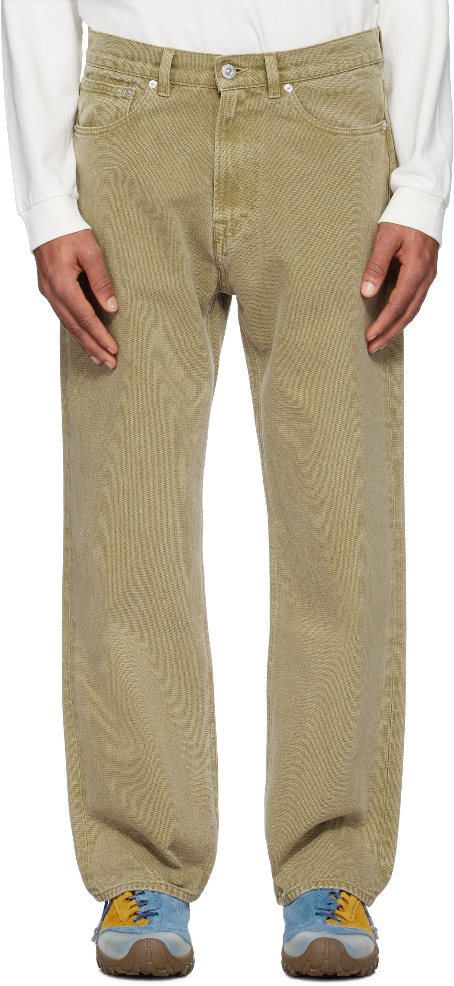 Дънки OUR LEGACY Our Legacy Third Cut Jeans Зелено | M2255TDG, 0