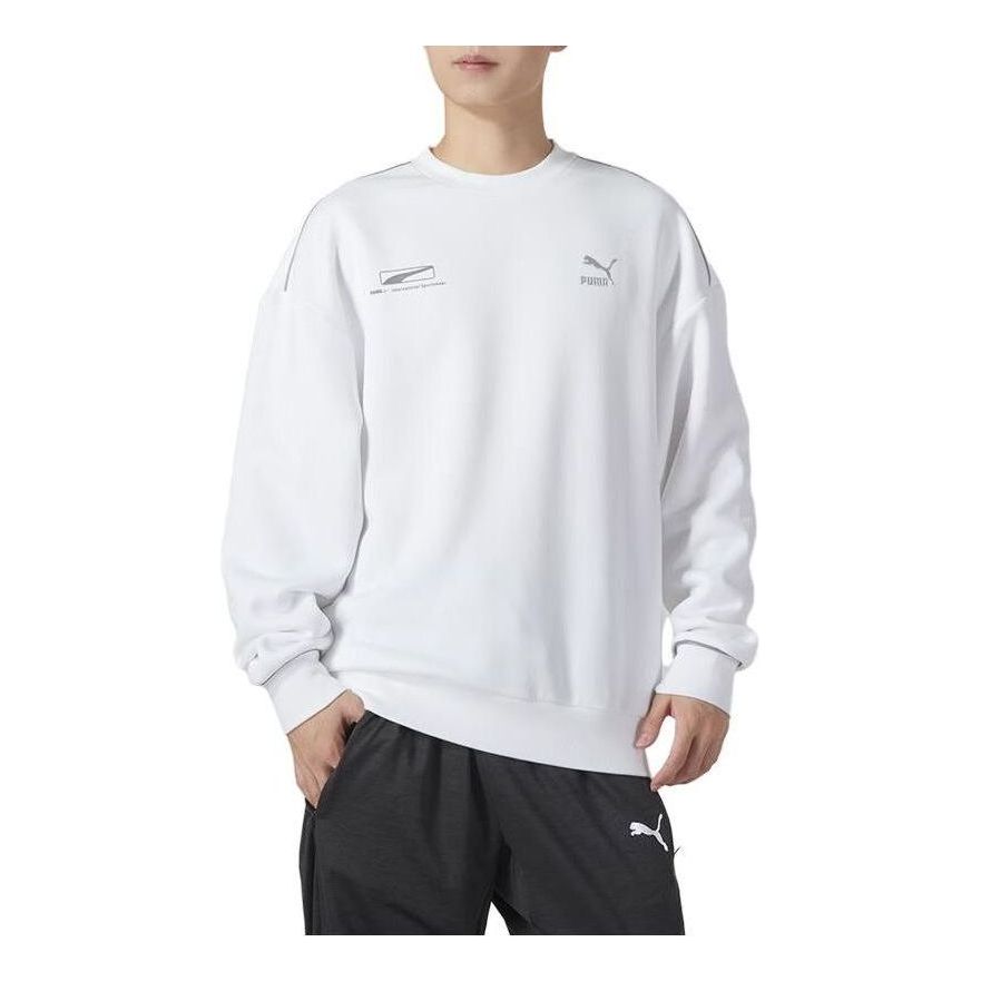 Пуловер Puma Casual Sweatshirt Бяло | 625075-02, 0