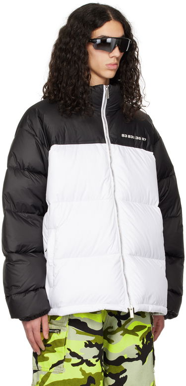 Пухо яке VETEMENTS Colorblock Down Jacket Бяло | VL14JA280W, 1