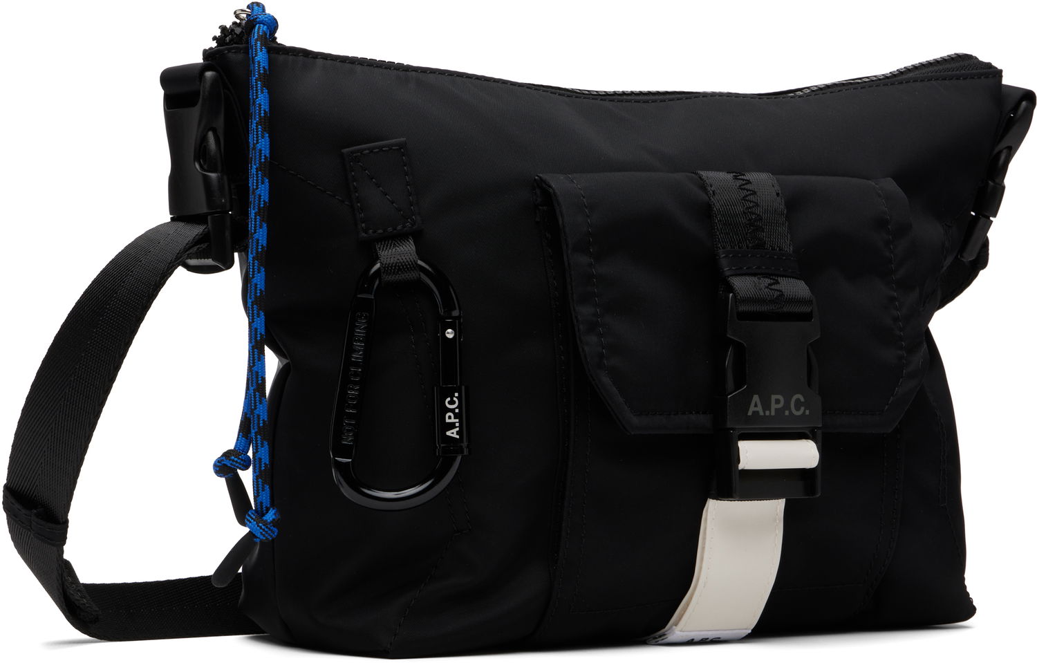 Чанта за кръста A.P.C. Trek Bum Bag Черно | PAAGR-H61734, 1