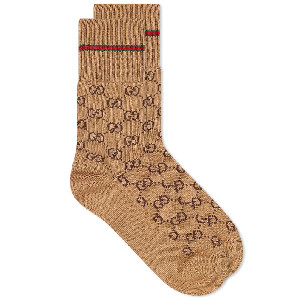 Чорапи Gucci Gg Socks Кафяво | 572266-4G056-9866, 0