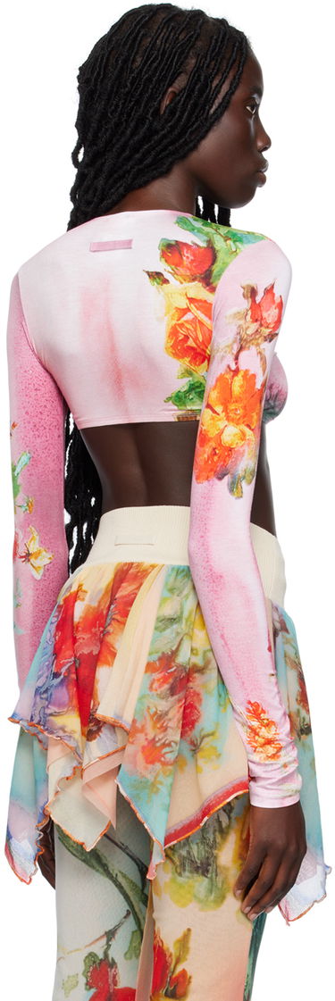 Потник Jean Paul Gaultier 'The Body Flower' Long Sleeve Top Многоцветен | 23/12-F-TO077-J517-2110, 2