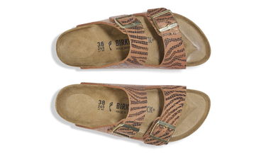 Кецове и обувки Birkenstock Arizona BS Synthetic Zebra Regular Fit Sandals Кафяво | 1029508, 5