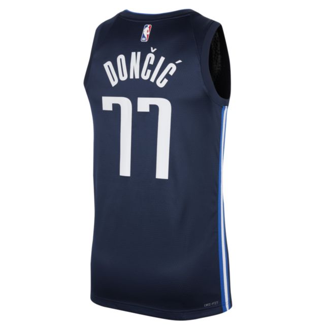 Фланелка Nike Luka Dončić Mavericks Statement Edition 2020 NBA Swingman Синьо | CV9474-421, 1
