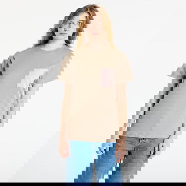 Тениска Horsefeathers Pyper Top T-shirt with contrasting pocket Бежово | SW957A, 0