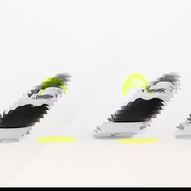 Кецове и обувки Reebok Classic Leather Core Black/ Ftw White/ Acid Yellow Бяло | 100075004, 3