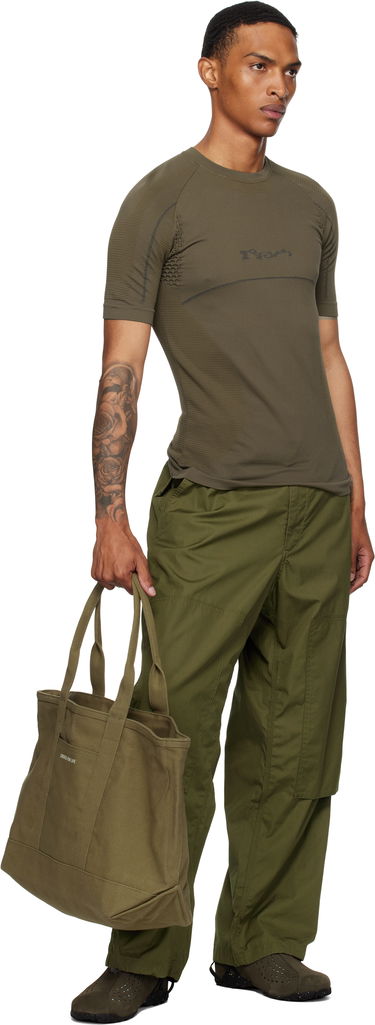 Голяма пазарска чанта NORSE PROJECTS Norse Projects Stefan Cotton Canvas Tote Зелено | N95-0970, 3