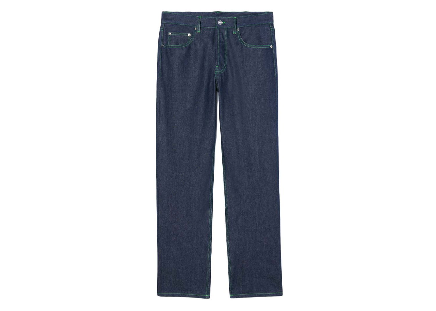 Дънки Jacquemus Le de Nimes Fresa Straight Тъмно синьо | 225DE002-1015 380, 0