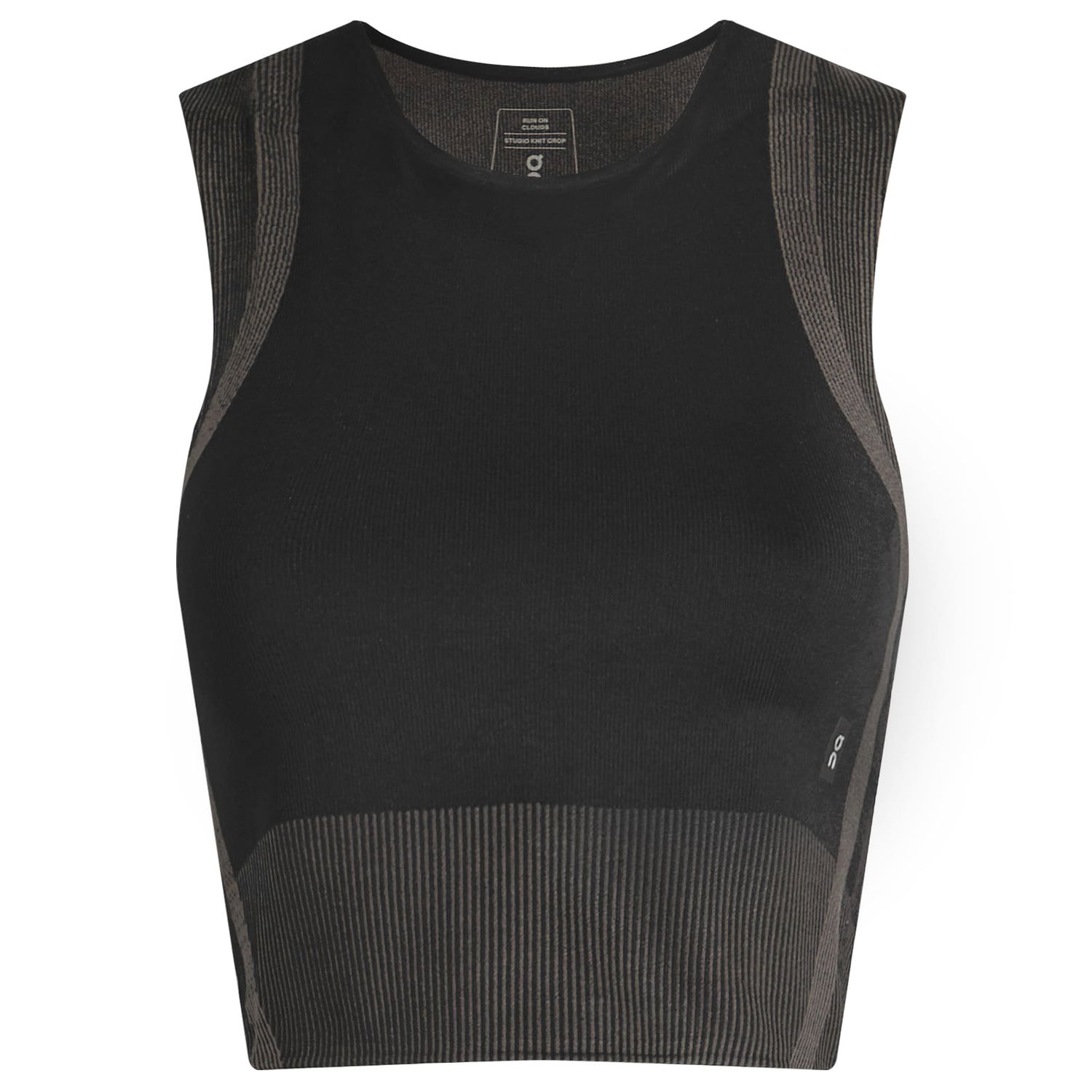 Потник On Running Studio Knit Crop Top Черно | 1WF10250106, 1