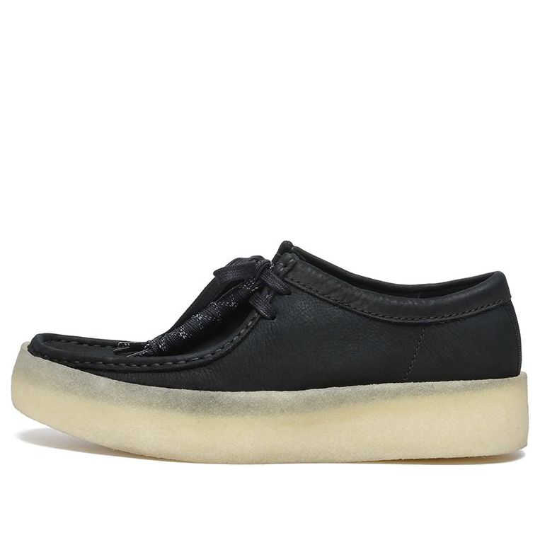 Кецове и обувки Clarks Wallabee Cup Черно | 261581447, 0