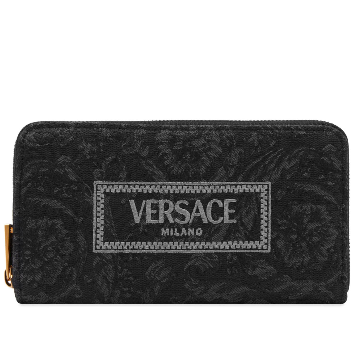 Портфейл Versace Wallet In Embroidery Jacquard Черно | DPDI056-1A09741-2BM0V, 0