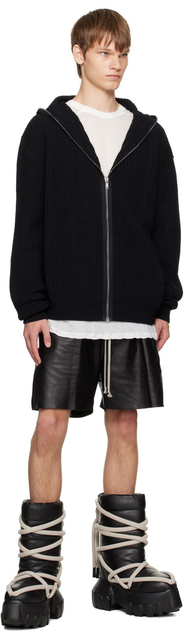 Кецове и обувки Rick Owens Rick Owens Concordians Lunar Mega Tractor Boots Черно | RU02E1862 LLPPW3, 4