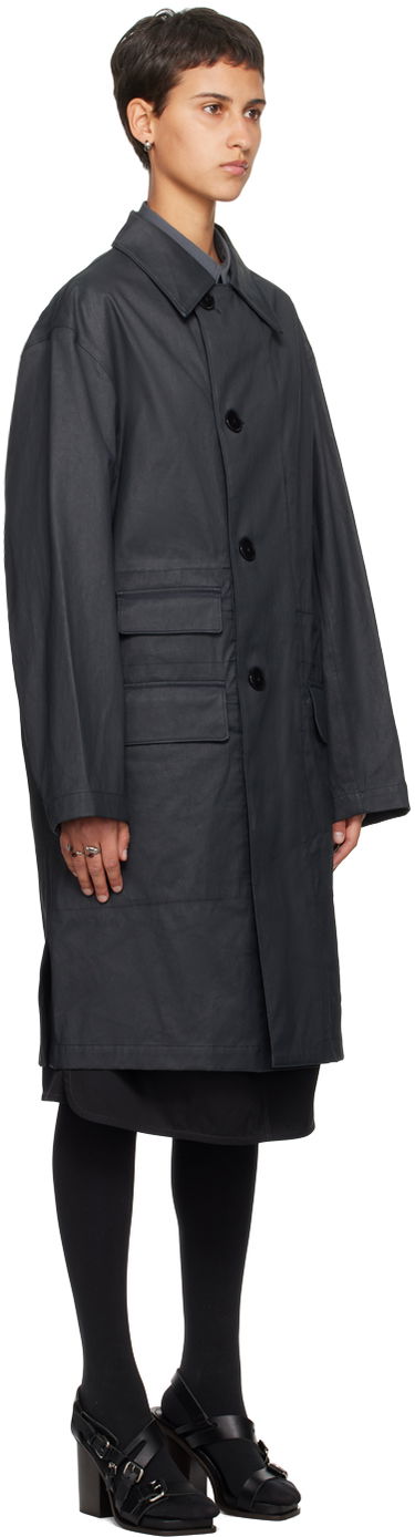 Палта LEMAIRE Lemaire Car Coat Черно | CO1017 LF1133, 1