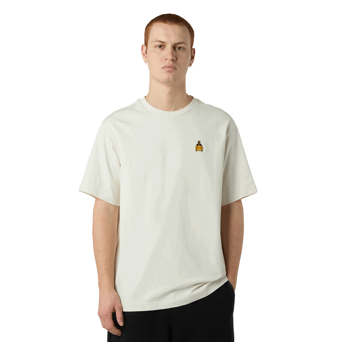 Тениска The North Face ICON MOUNTAIN JACKET Relaxed Short Sleeve T-Shirt Бежово | NF0A8EU7QLI1, 0