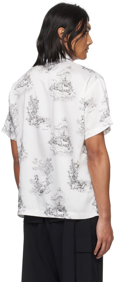 Риза Coperni Coperni Pastoral Toile Print Shirt Бяло | COPCH17115MEN, 2